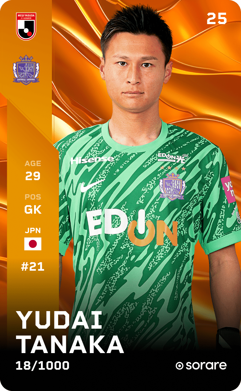 Yudai Tanaka 2025-26 • Limited 18/1000