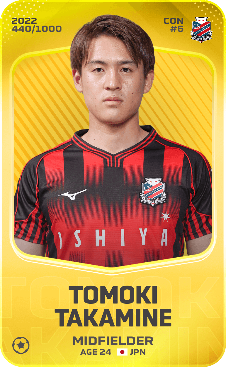 Tomoki Takamine 2022-23 • Limited 440/1000