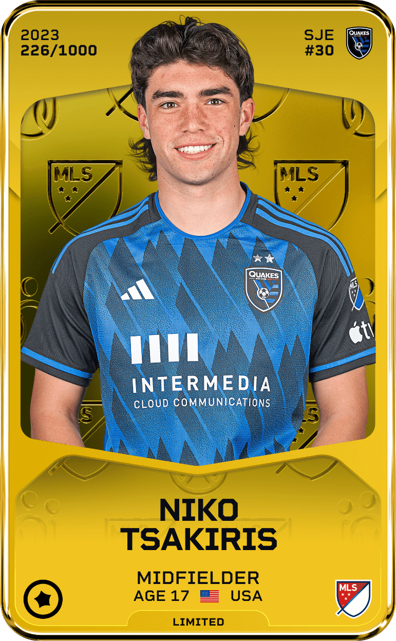 Niko Tsakiris 2023-24 • Limited 226/1000