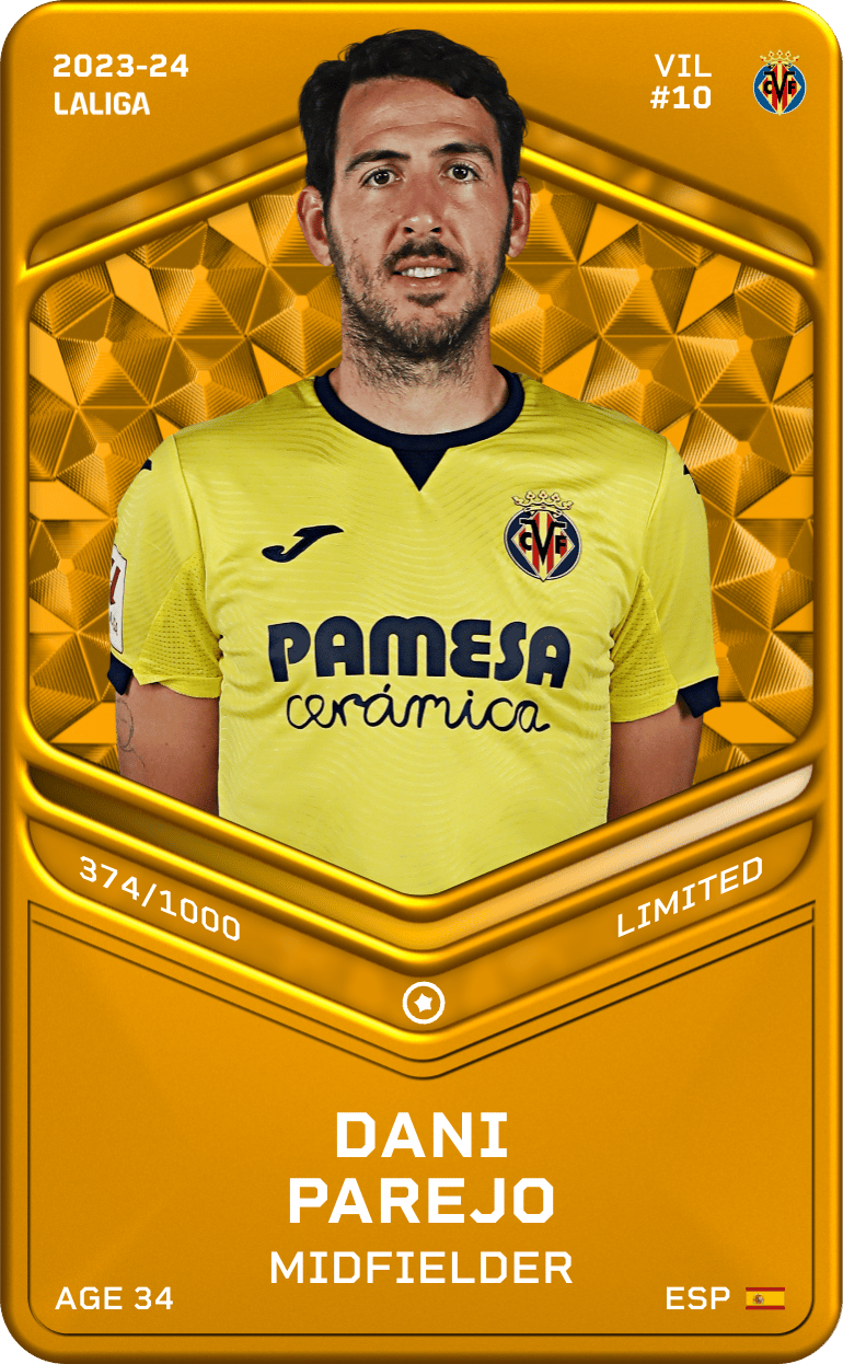 Dani Parejo 2023-24 • Limited 374/1000