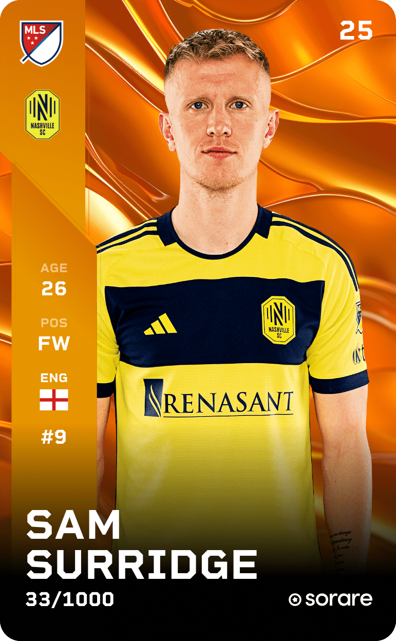 Samuel Surridge 2025-26 • Limited 33/1000