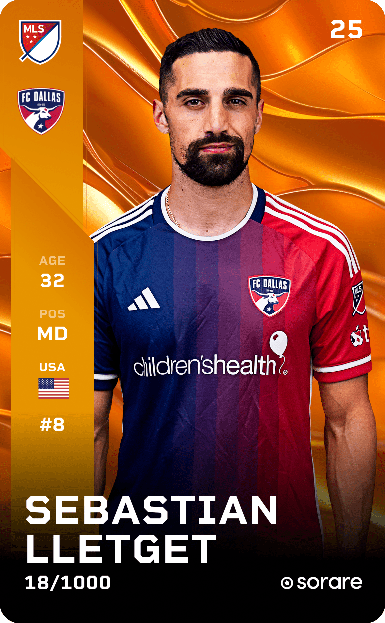 Sebastian Lletget 2025-26 • Limited 18/1000