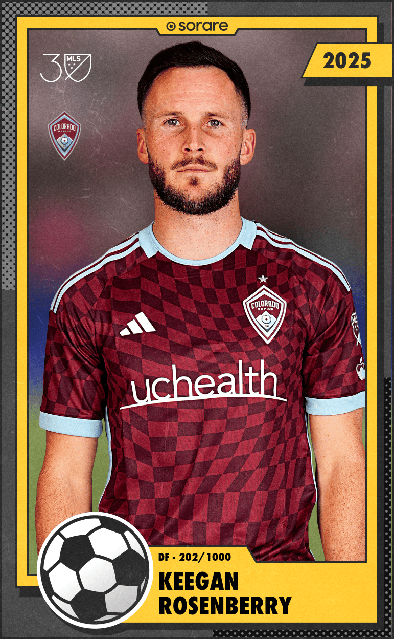 Keegan Rosenberry 2025-26 • Limited 202/1000