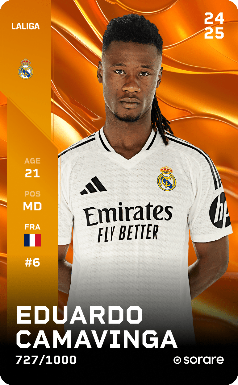 Eduardo Camavinga 2024-25 • Limited 727/1000