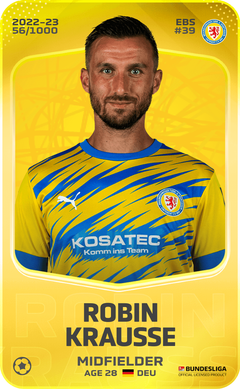 Robin Krauße 2022-23 • Limited 56/1000