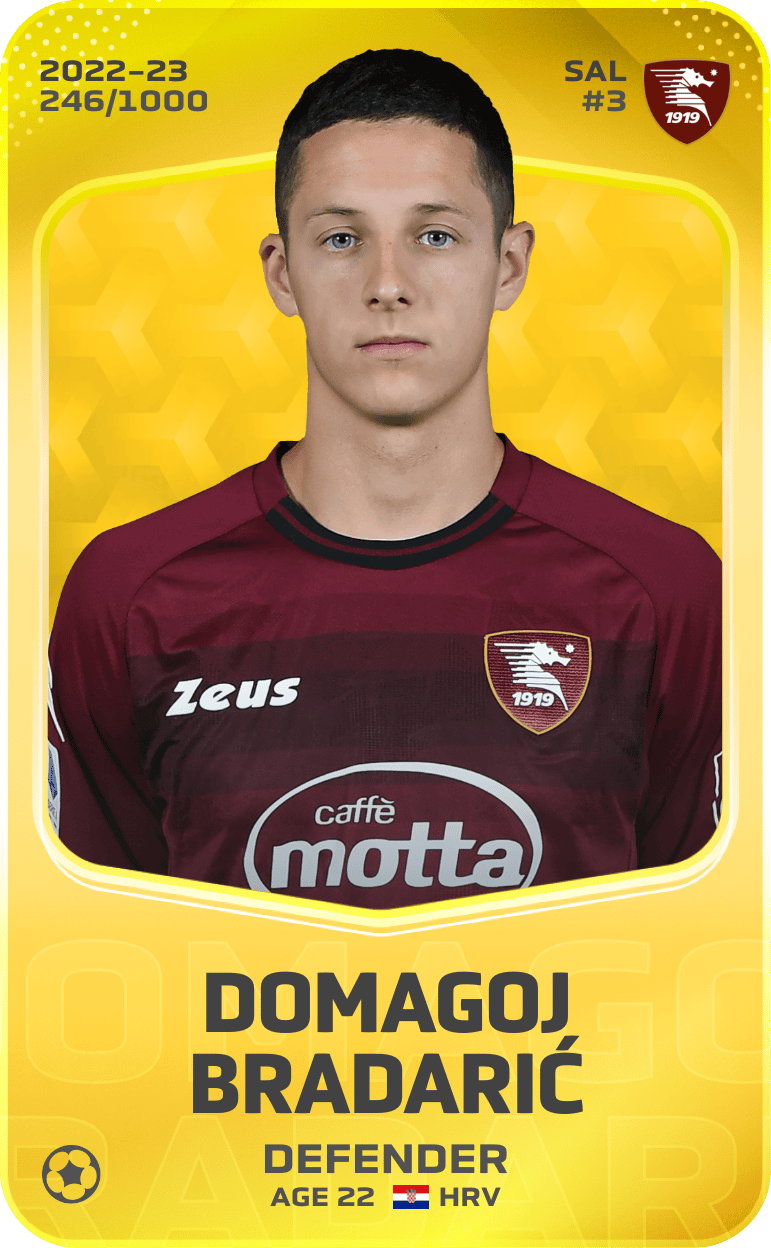 Domagoj Bradarić 2022-23 • Limited 246/1000