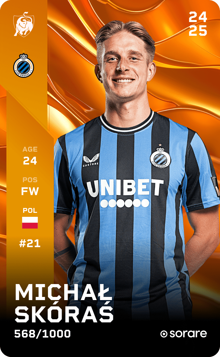 Michał Skóraś 2024-25 • Limited 568/1000