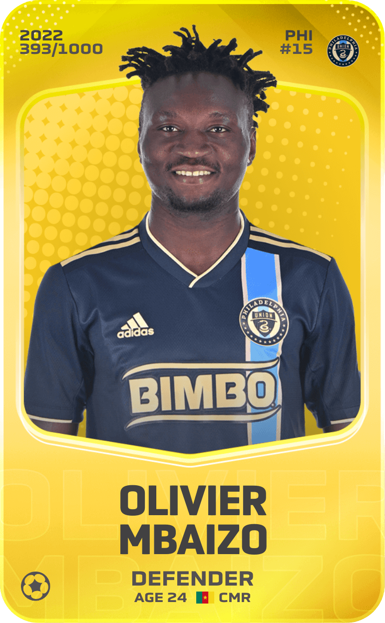 Olivier Mbaizo 2022-23 • Limited 393/1000