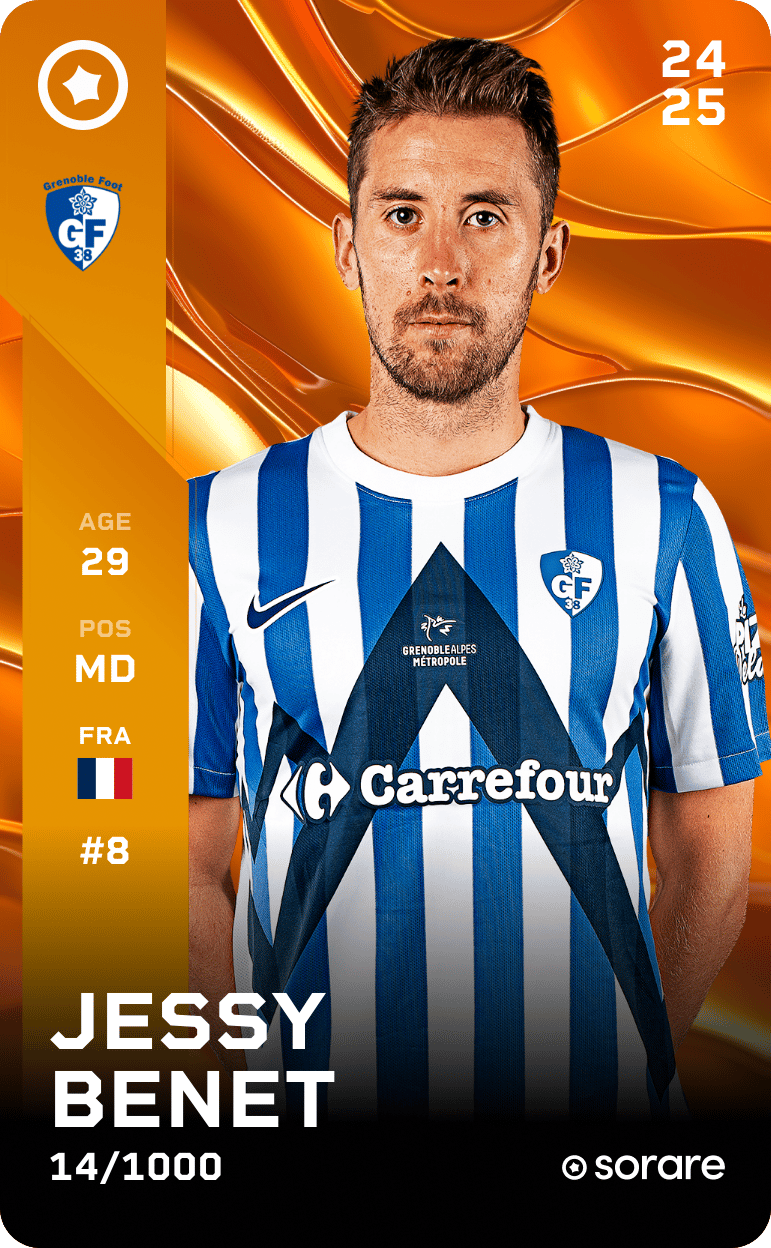Jessy Benet 2024-25 • Limited 14/1000
