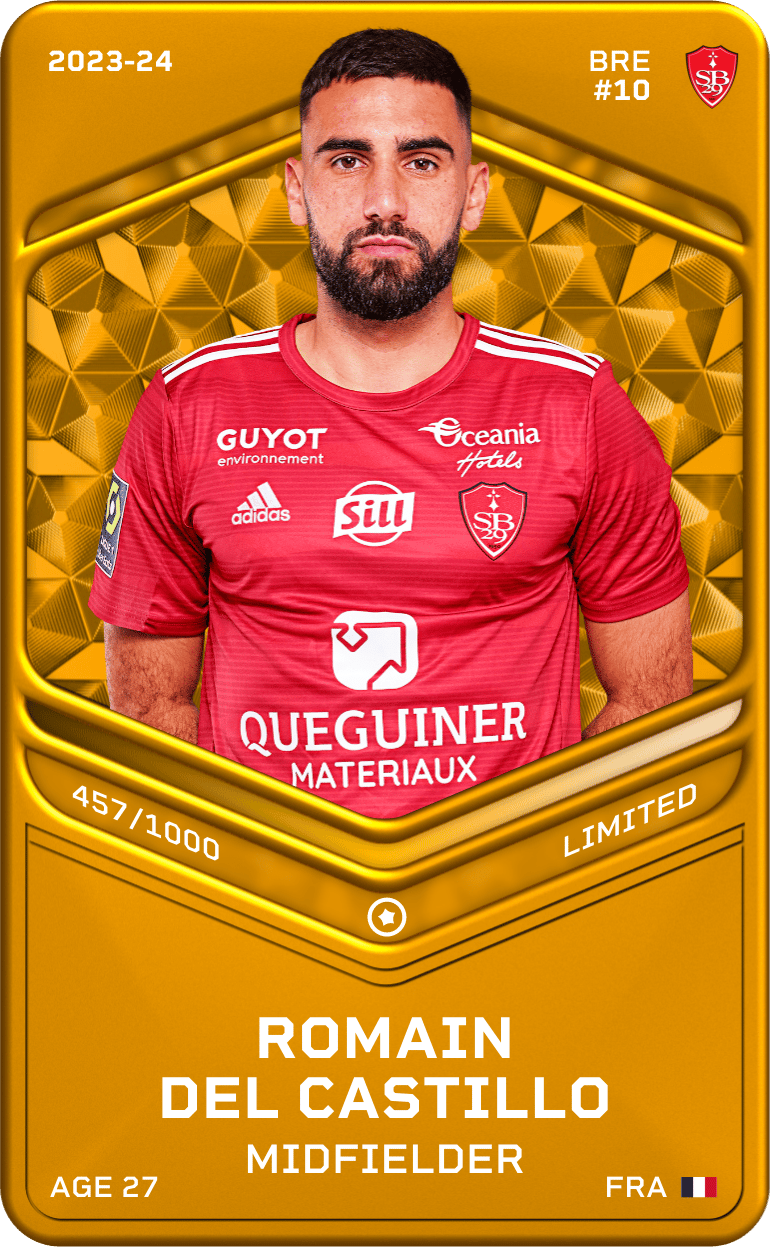 Romain Del Castillo 2023-24 • Limited 457/1000