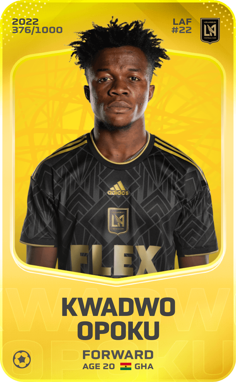 Kwadwo Opoku 2022-23 • Limited 376/1000