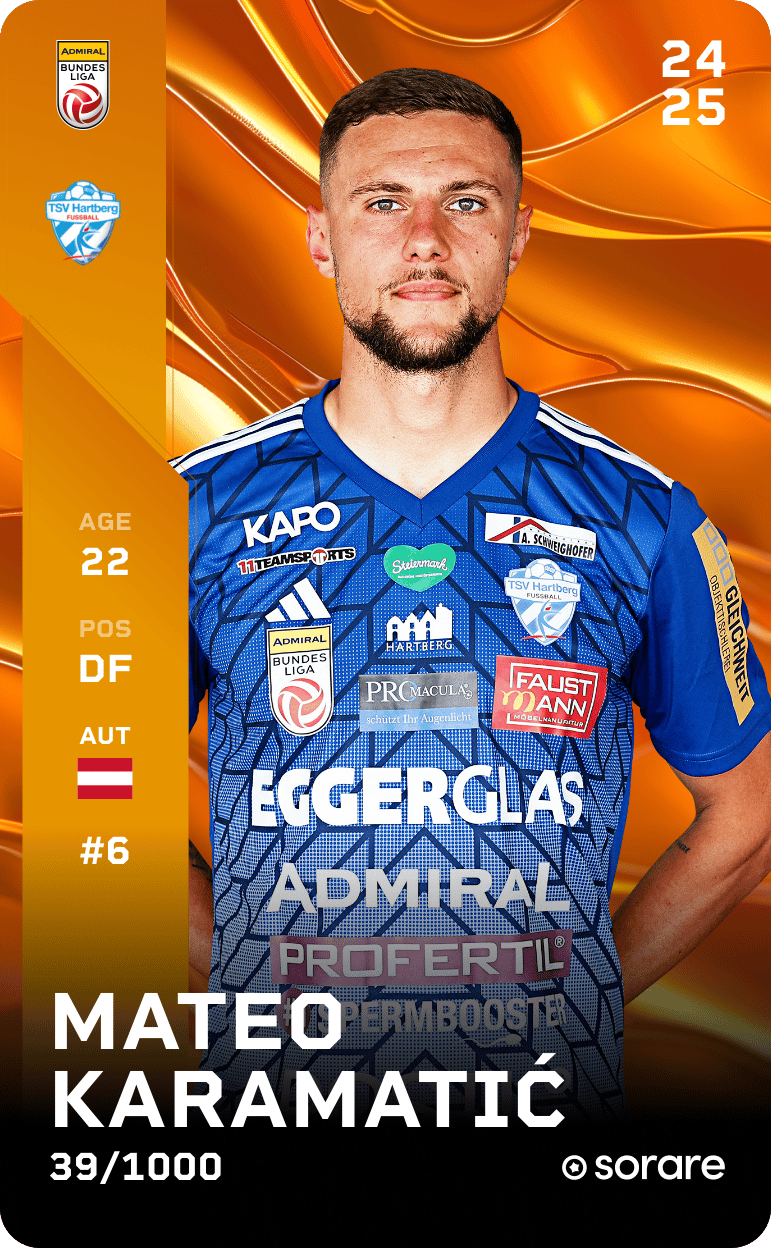 Mateo Karamatić 2024-25 • Limited 39/1000