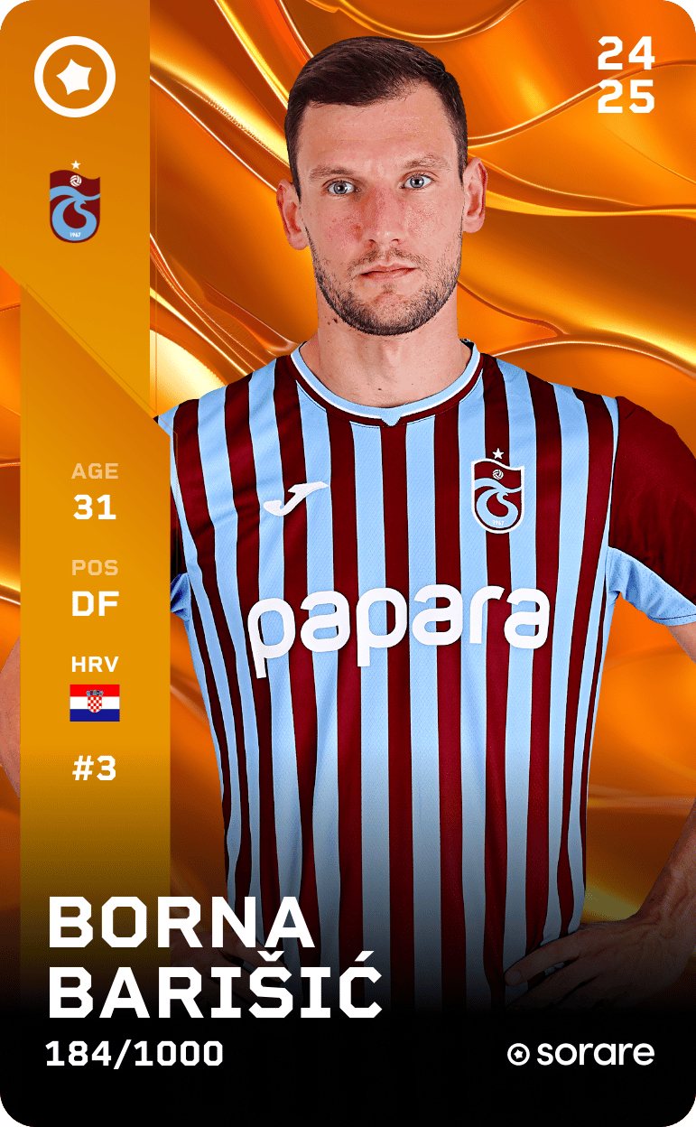 Borna Barišić 2024-25 • Limited 184/1000