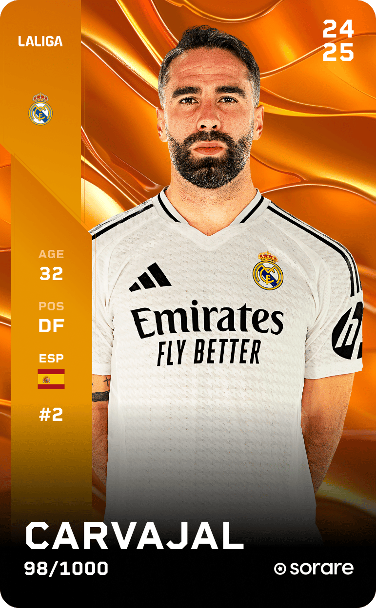 Carvajal 2024-25 • Limited 98/1000