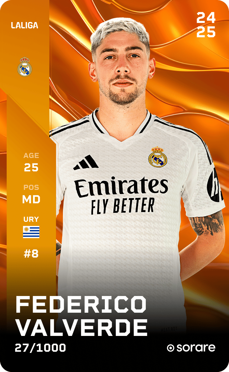 Federico Valverde 2024-25 • Limited 27/1000