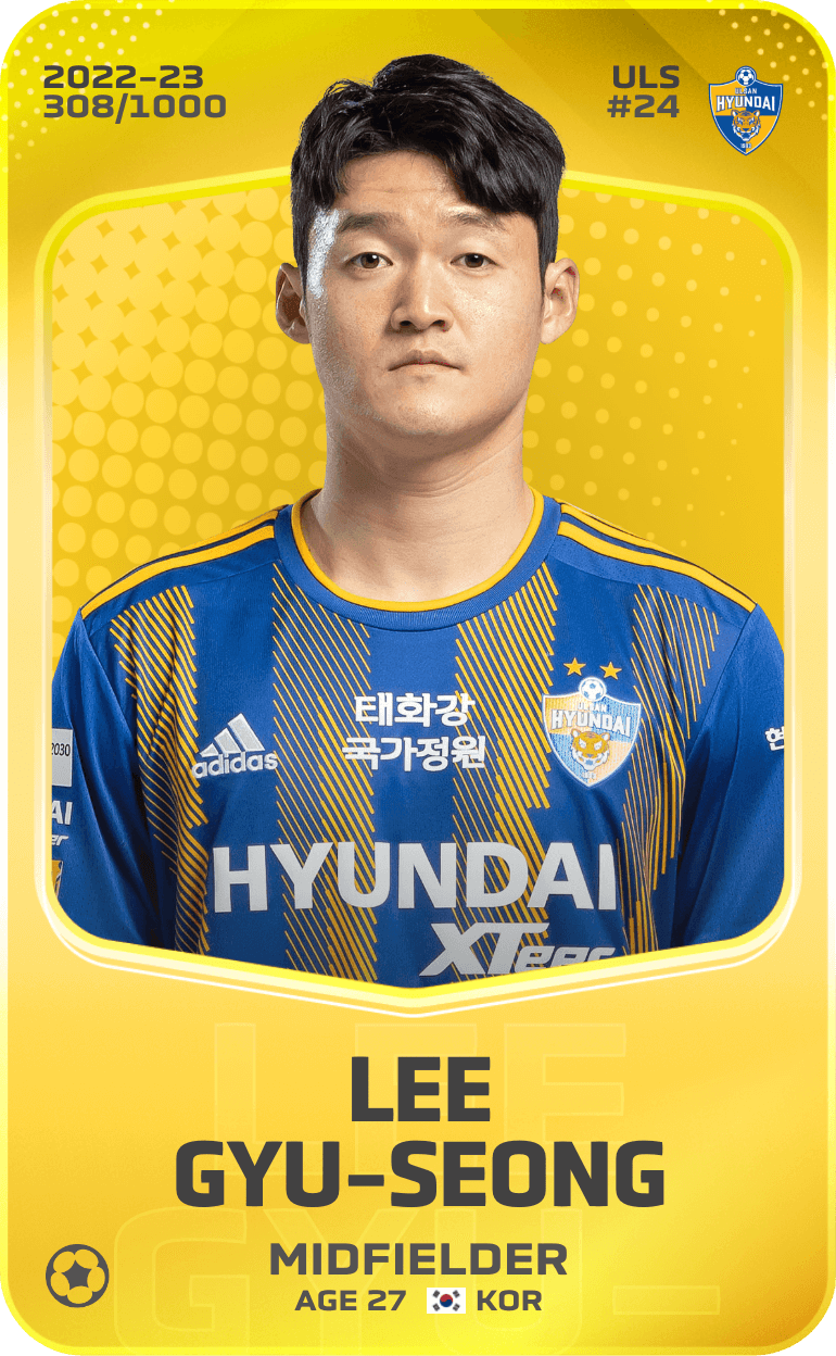 Lee Gyu-Seong 2022-23 • Limited 308/1000