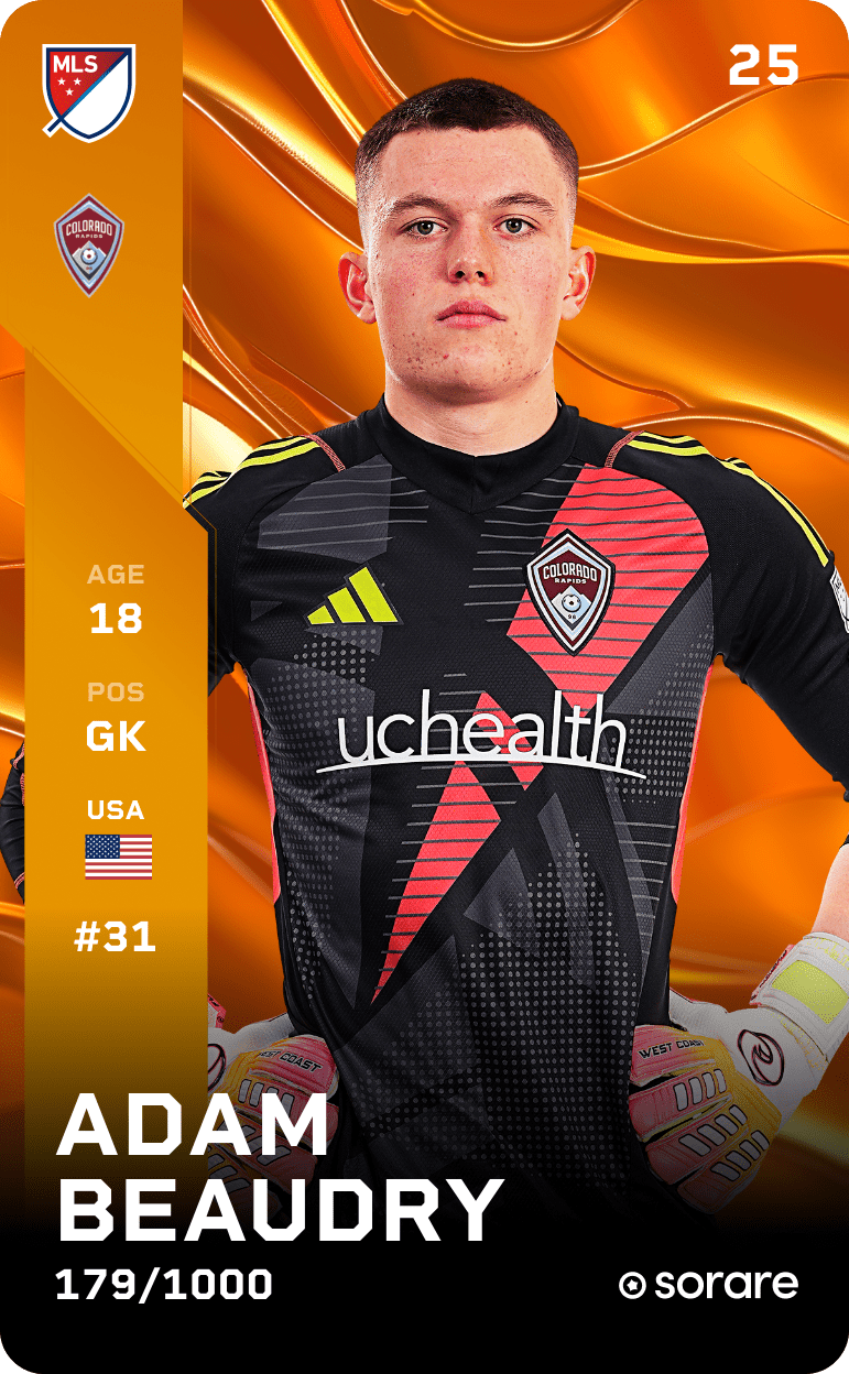 Adam Beaudry 2025-26 • Limited 179/1000