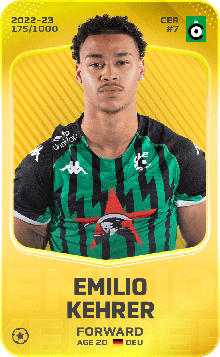 Emilio Kehrer 2022-23 • Limited 175/1000