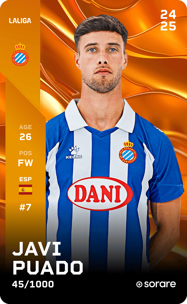 Javi Puado 2024-25 • Limited 45/1000
