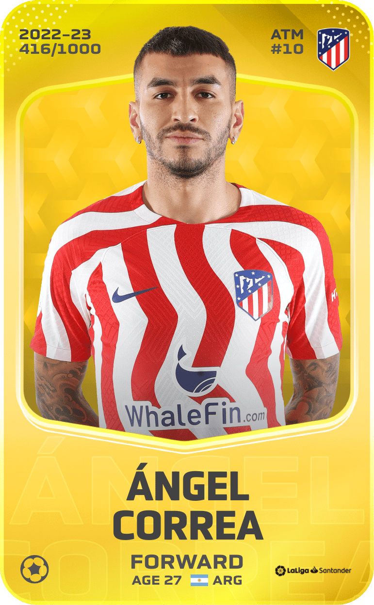Ángel Correa 2022-23 • Limited 416/1000
