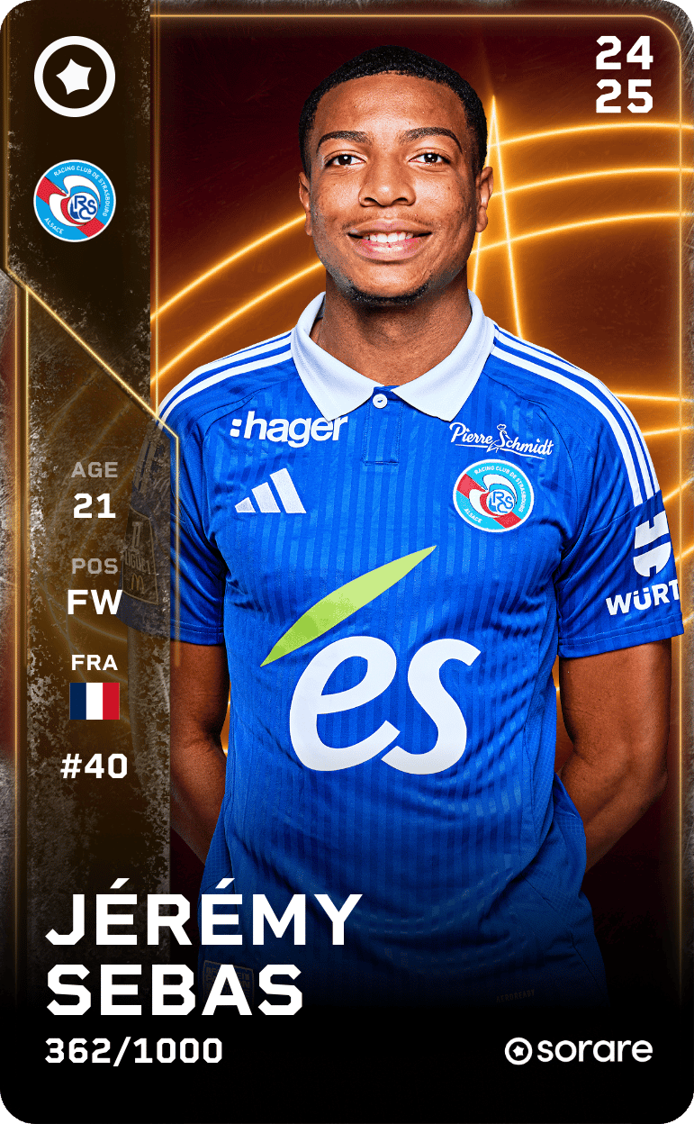 Jérémy Sebas 2024-25 • Limited 362/1000