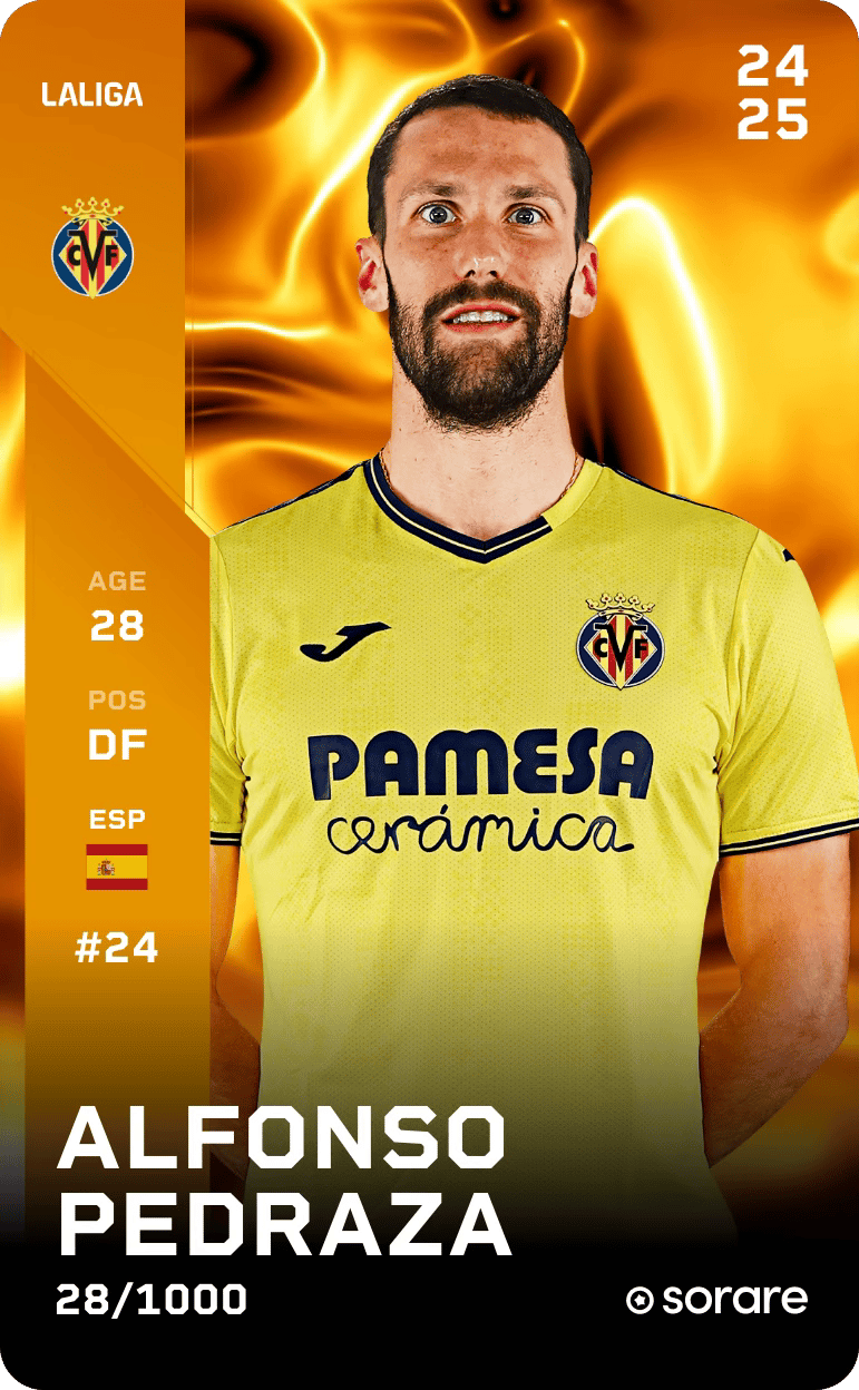Alfonso Pedraza 2024-25 • Limited 28/1000