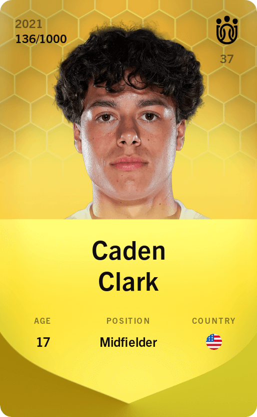 Caden Clark 2021-22 • Limited 136/1000