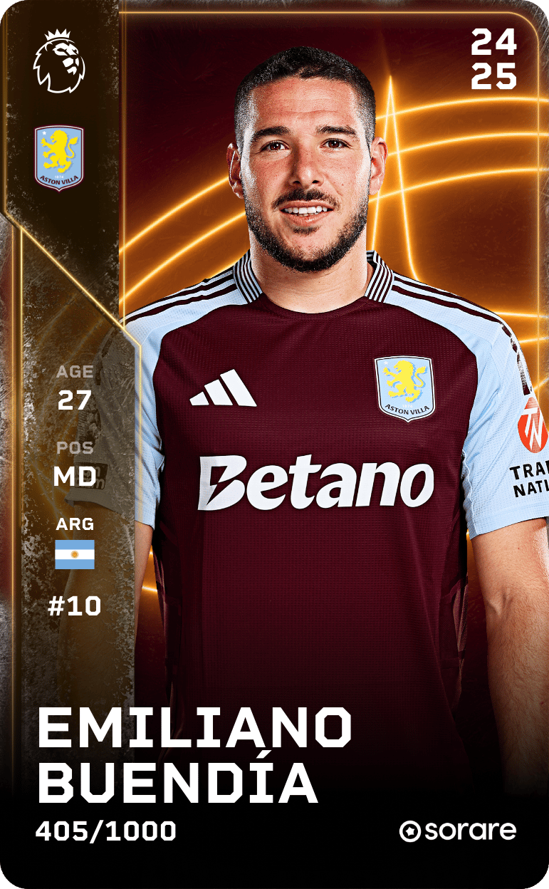 Emiliano Buendía 2024-25 • Limited 405/1000