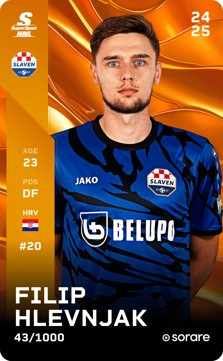 Filip Hlevnjak 2024-25 • Limited 43/1000