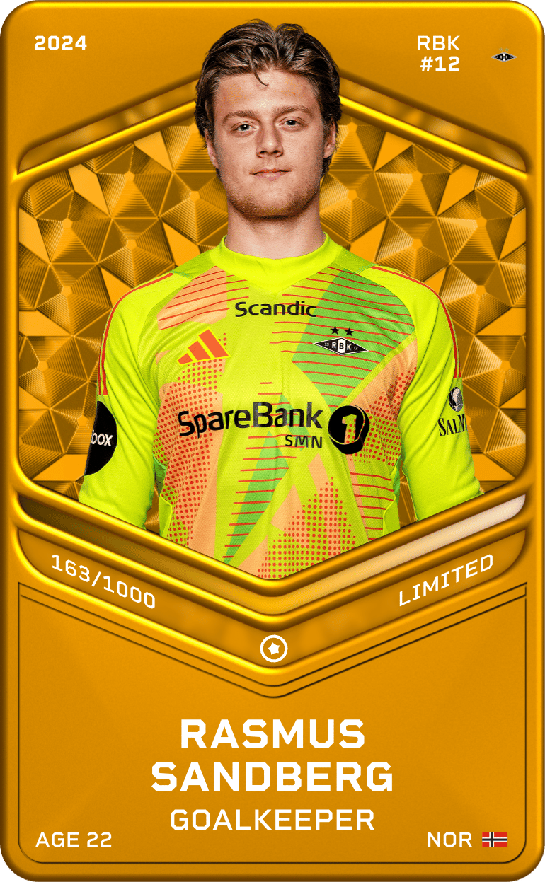 Rasmus Sandberg 2024-25 • Limited 163/1000