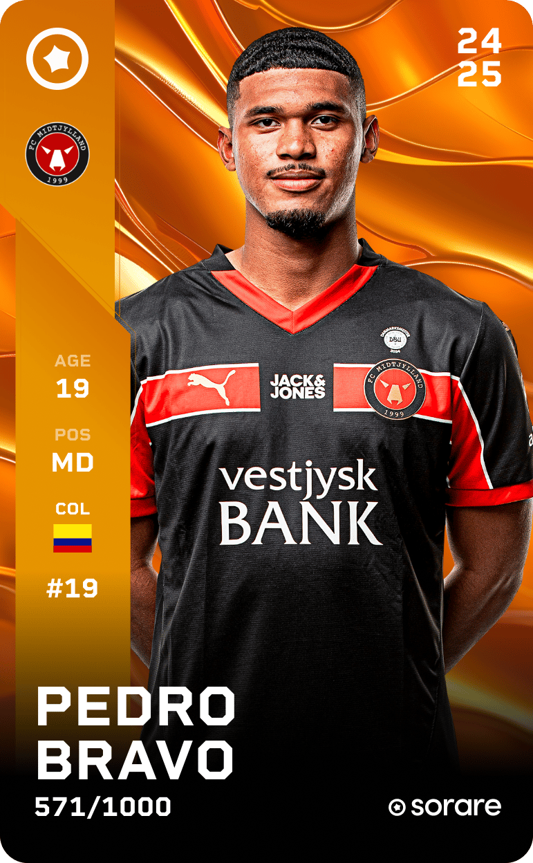 Pedro Bravo 2024-25 • Limited 571/1000