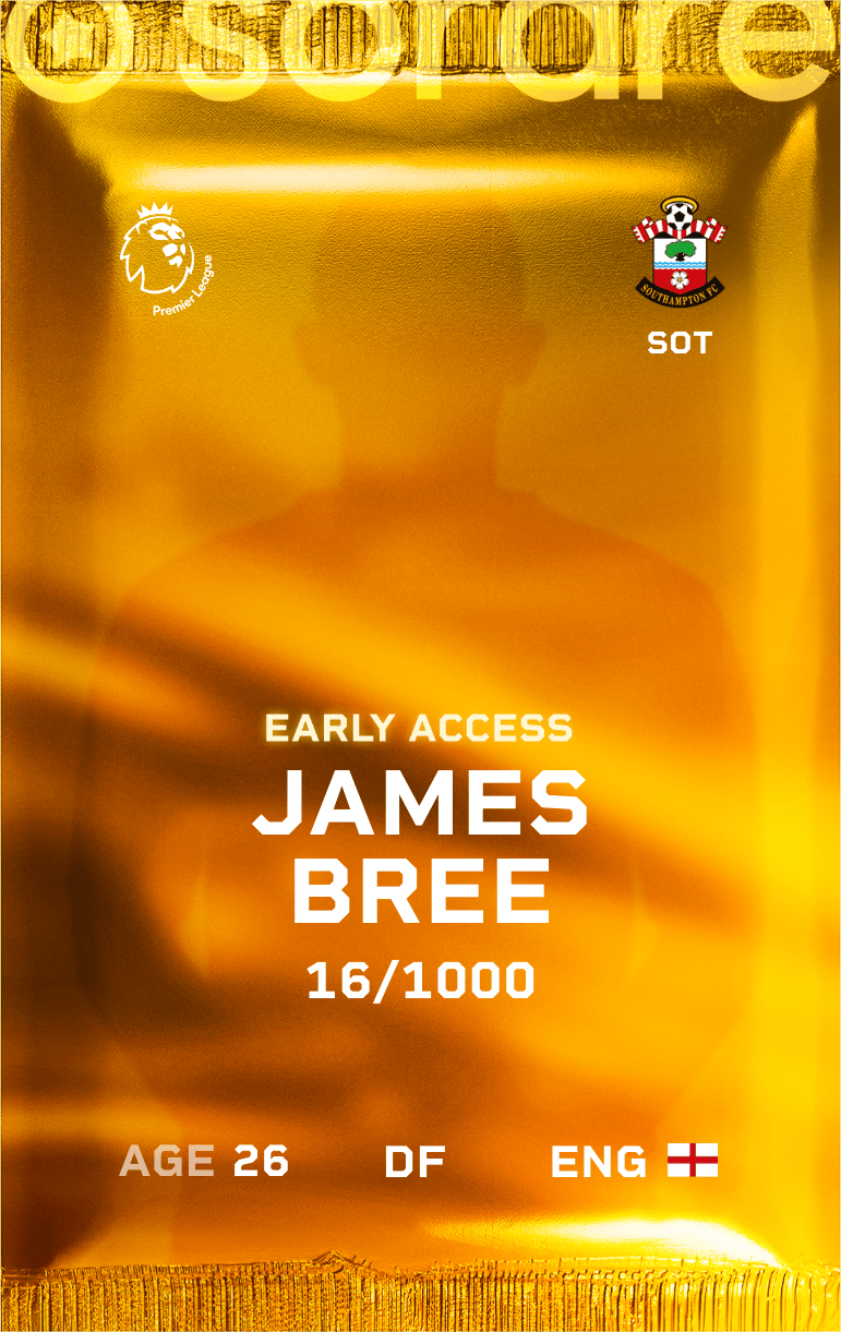 James Bree 2024-25 • Limited 16/1000