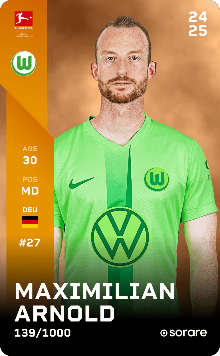 Maximilian Arnold 2024-25 • Limited 139/1000