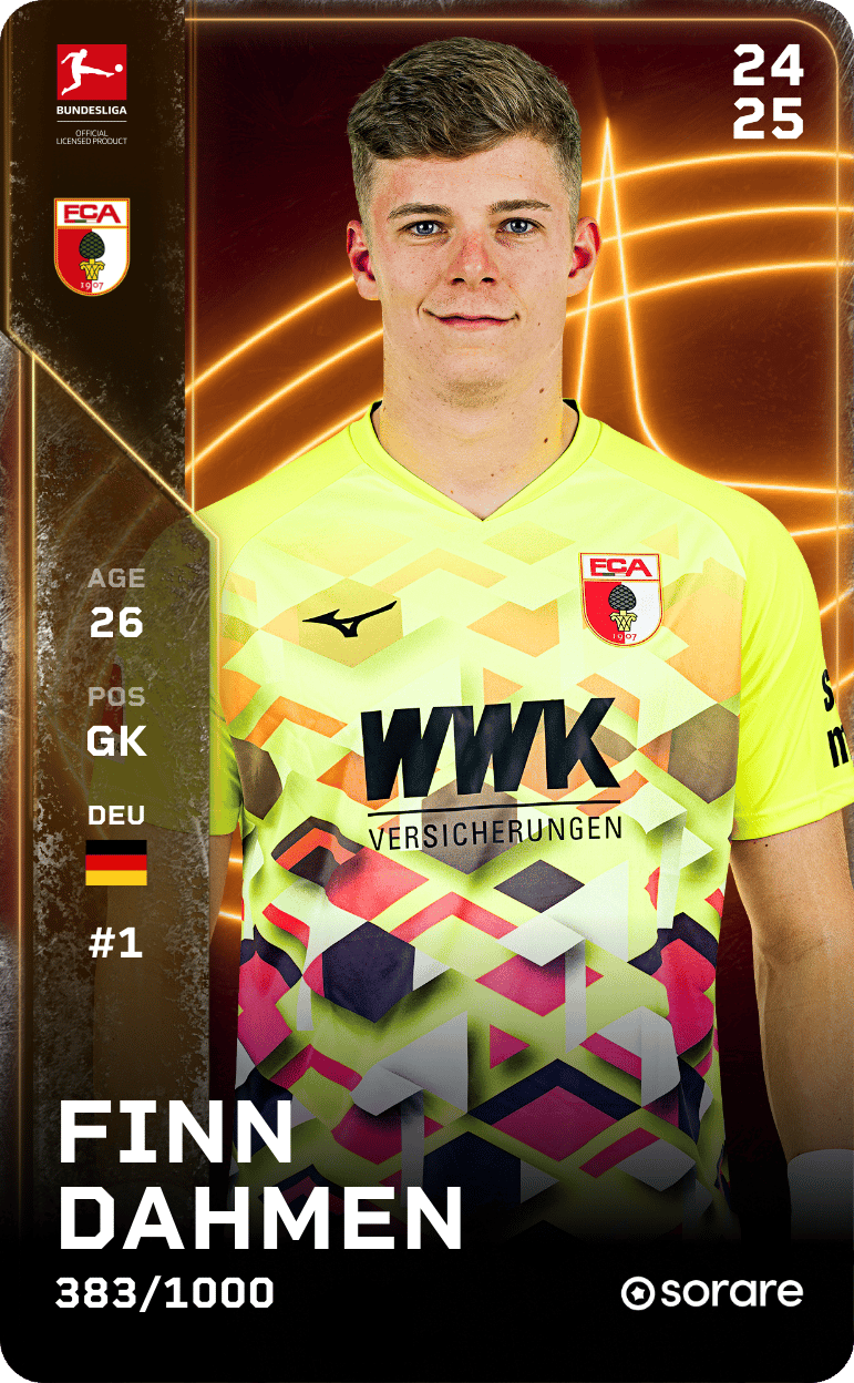 Finn Dahmen 2024-25 • Limited 383/1000
