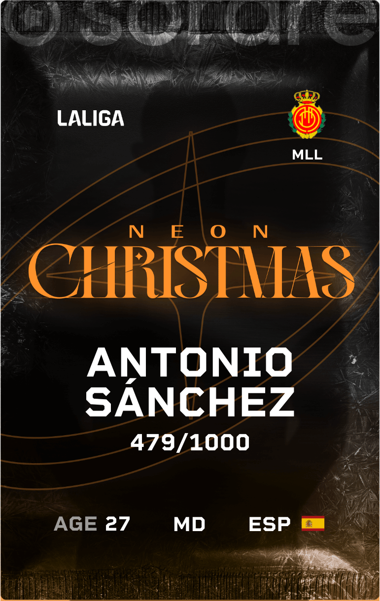 Antonio Sánchez 2024-25 • Limited 479/1000