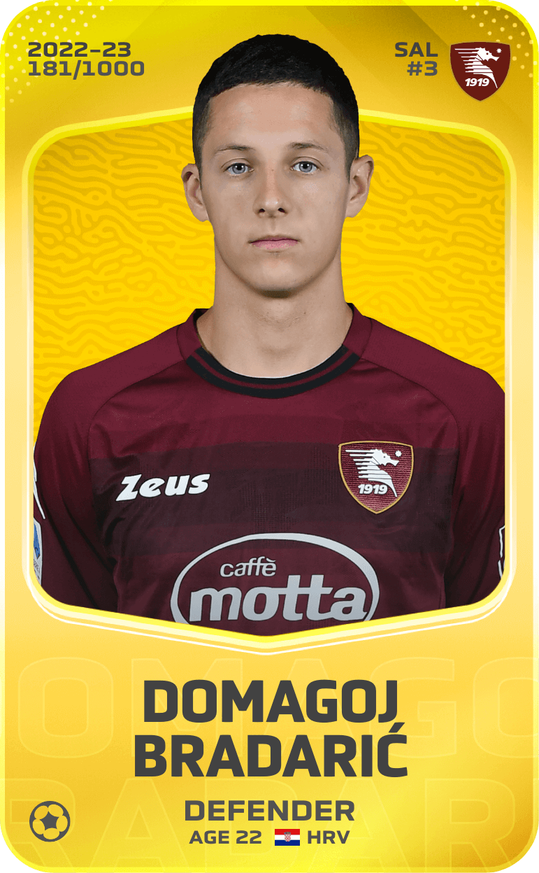 Domagoj Bradarić 2022-23 • Limited 181/1000