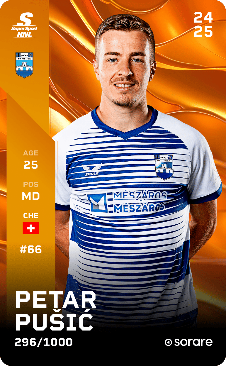 Petar Pušić 2024-25 • Limited 296/1000