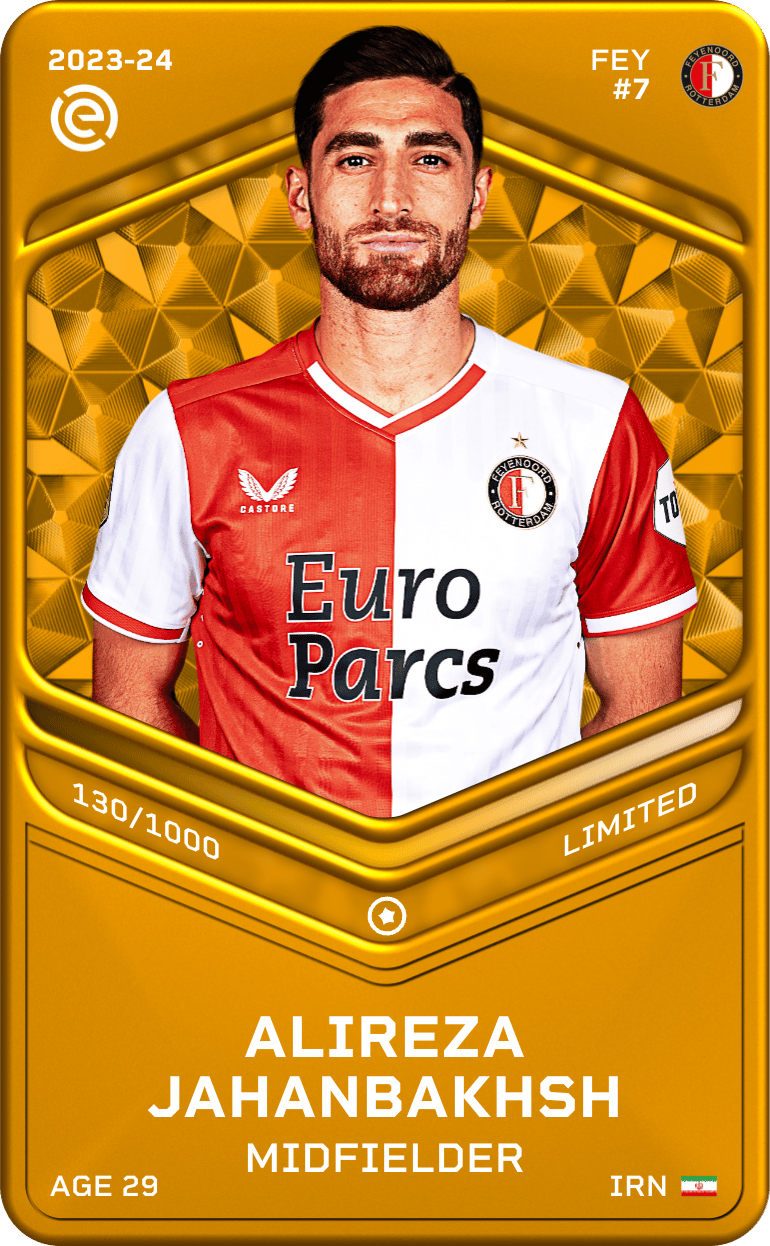 Alireza Jahanbakhsh 2023-24 • Limited 130/1000