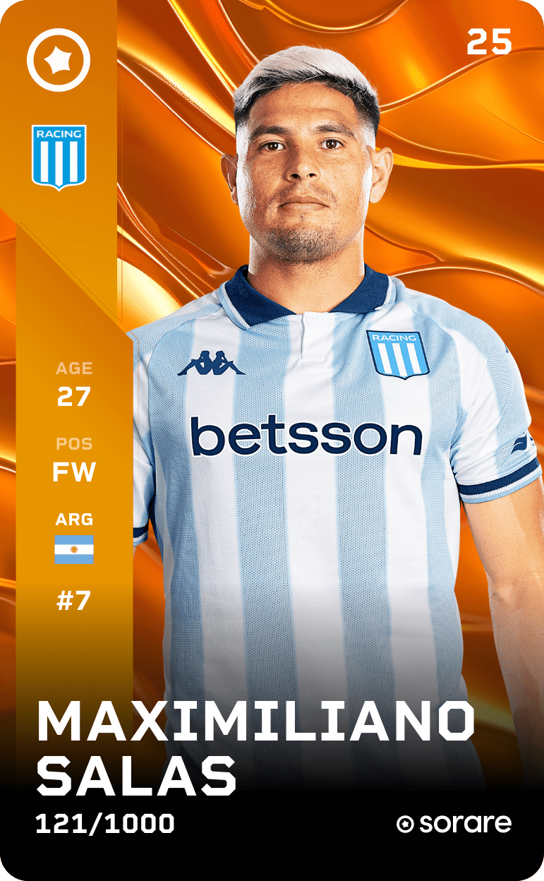 Maximiliano Salas 2025-26 • Limited 121/1000