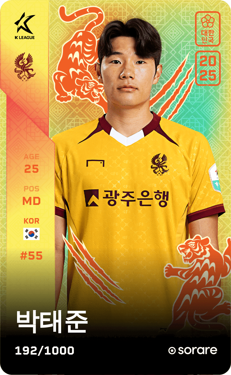 Park Tae-Joon 2025-26 • Limited 192/1000
