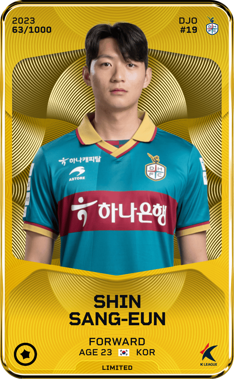 Shin Sang-Eun 2023-24 • Limited 63/1000