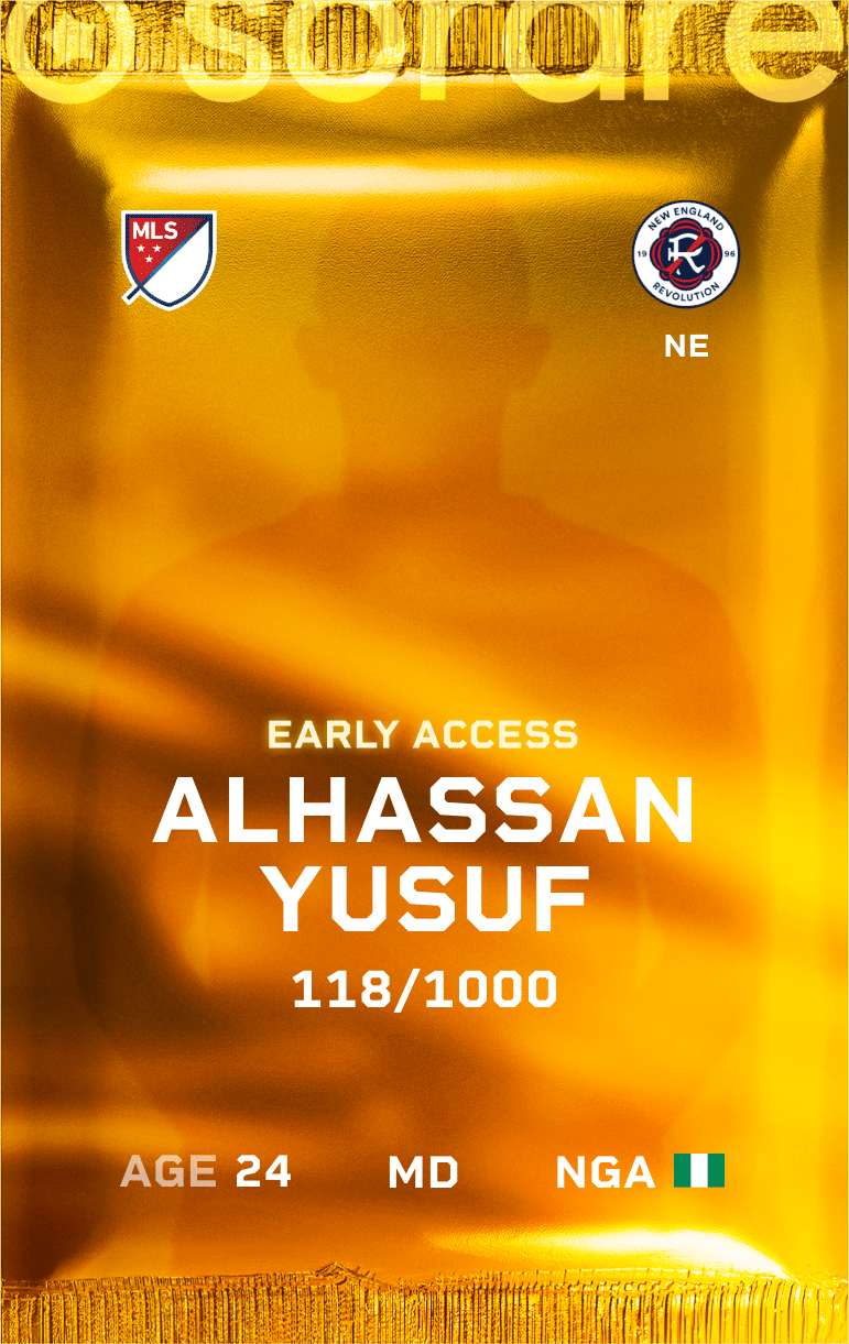 Alhassan Yusuf 2025-26 • Limited 118/1000