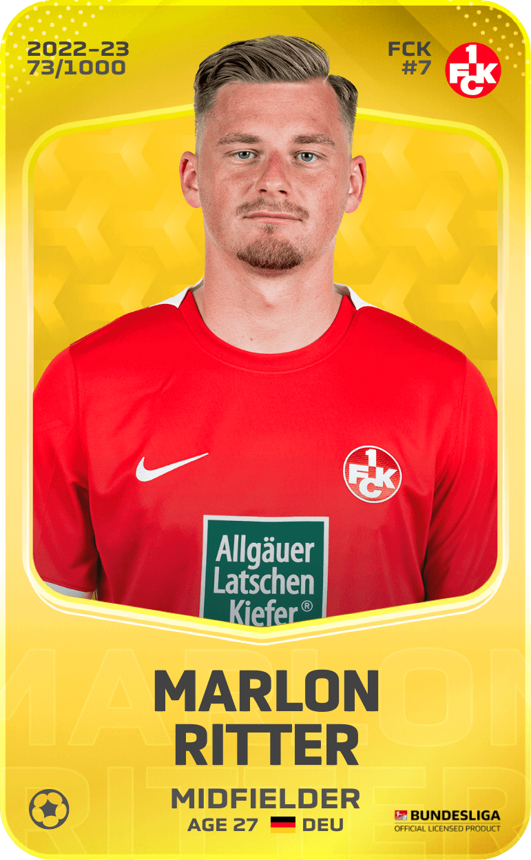 Marlon Ritter 2022-23 • Limited 73/1000