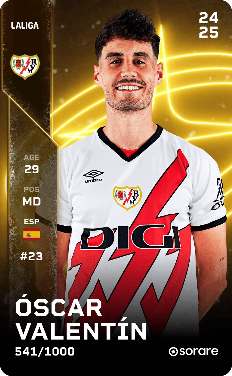Óscar Valentín 2024-25 • Limited 541/1000