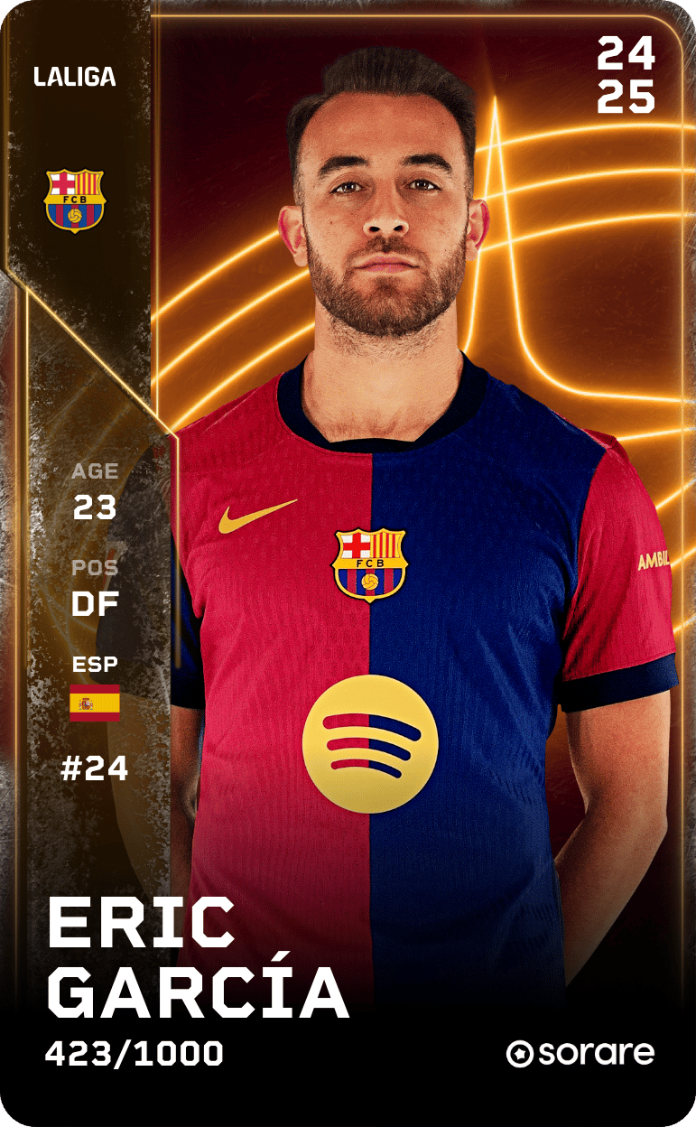 Eric García 2024-25 • Limited 423/1000