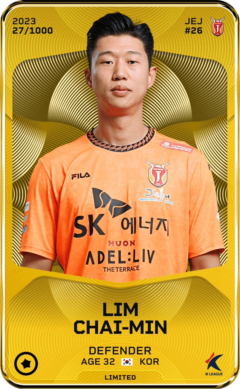 Lim Chai-Min  2023-24 • Limited 27/1000