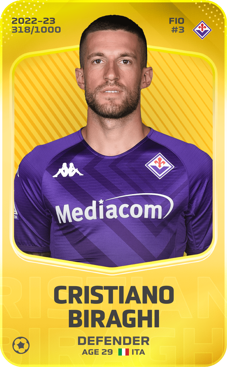 Cristiano Biraghi 2022-23 • Limited 318/1000