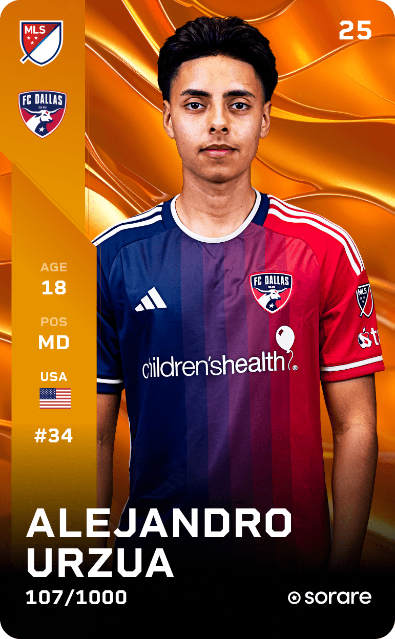 Alejandro Urzua 2025-26 • Limited 107/1000