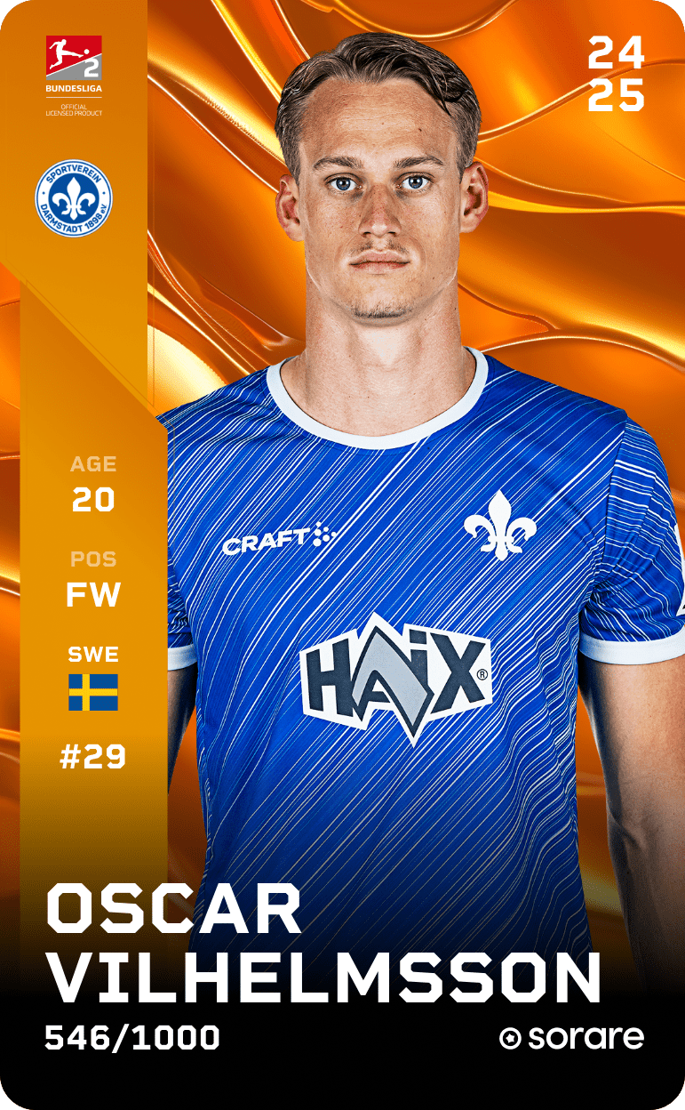 Oscar Vilhelmsson 2024-25 • Limited 546/1000