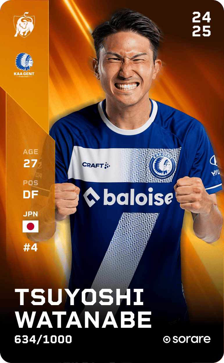 Tsuyoshi Watanabe 2024-25 • Limited 634/1000